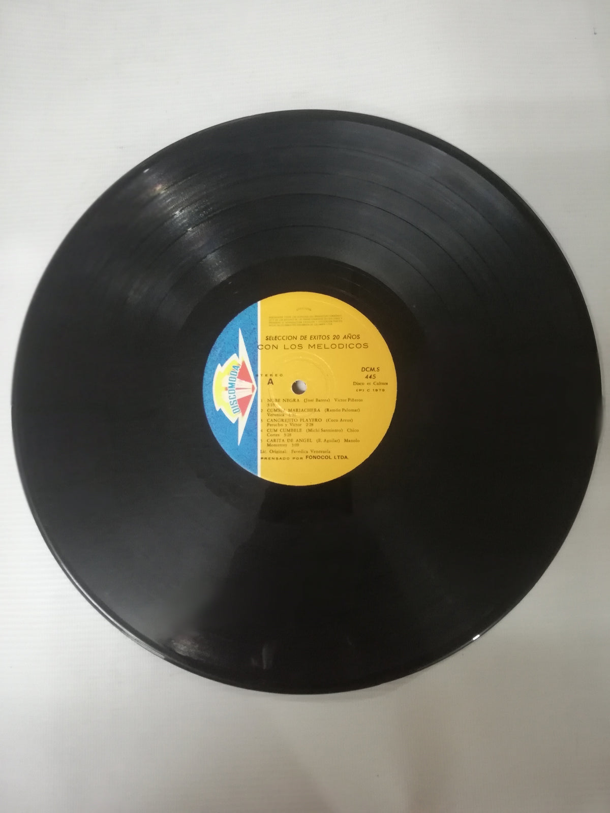 LP LOS MELODICOS - SELECCIÓN DE EXITOS 20 AÑOS CON LOS MELODICOS - VINYL X 2