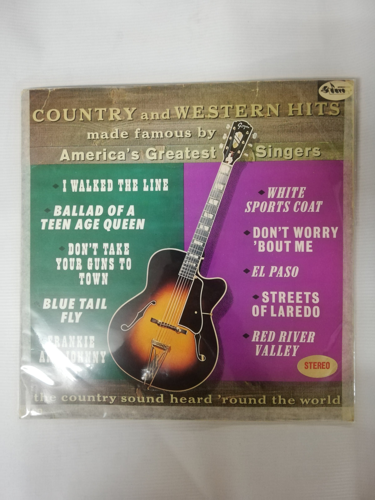 LP COUNTRY AND WESTERN HITS - AMERICA´S GREATEST SINGERS