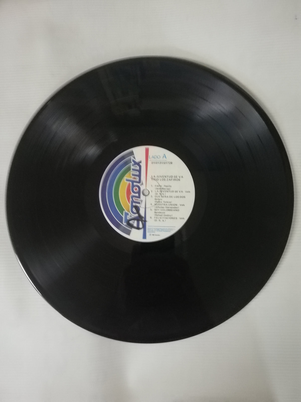 LP TRIO LOS ZAFIROS - LA JUVENTUD SE VA