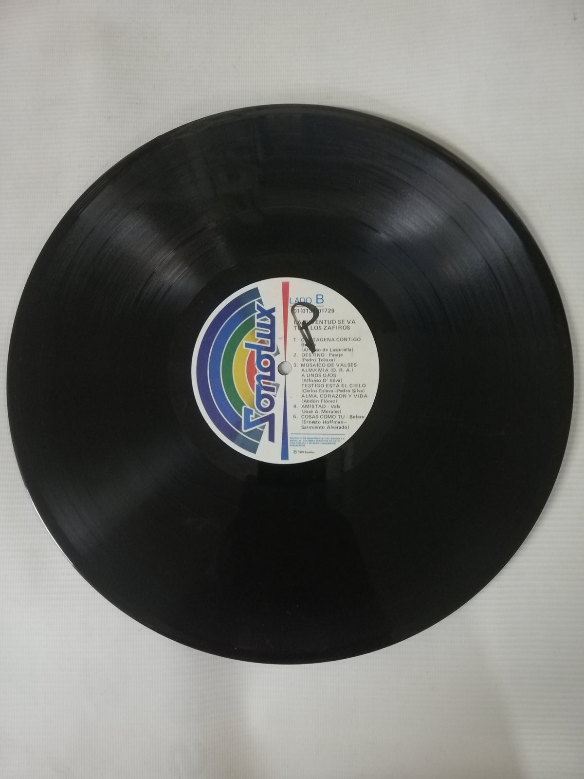 LP TRIO LOS ZAFIROS - LA JUVENTUD SE VA