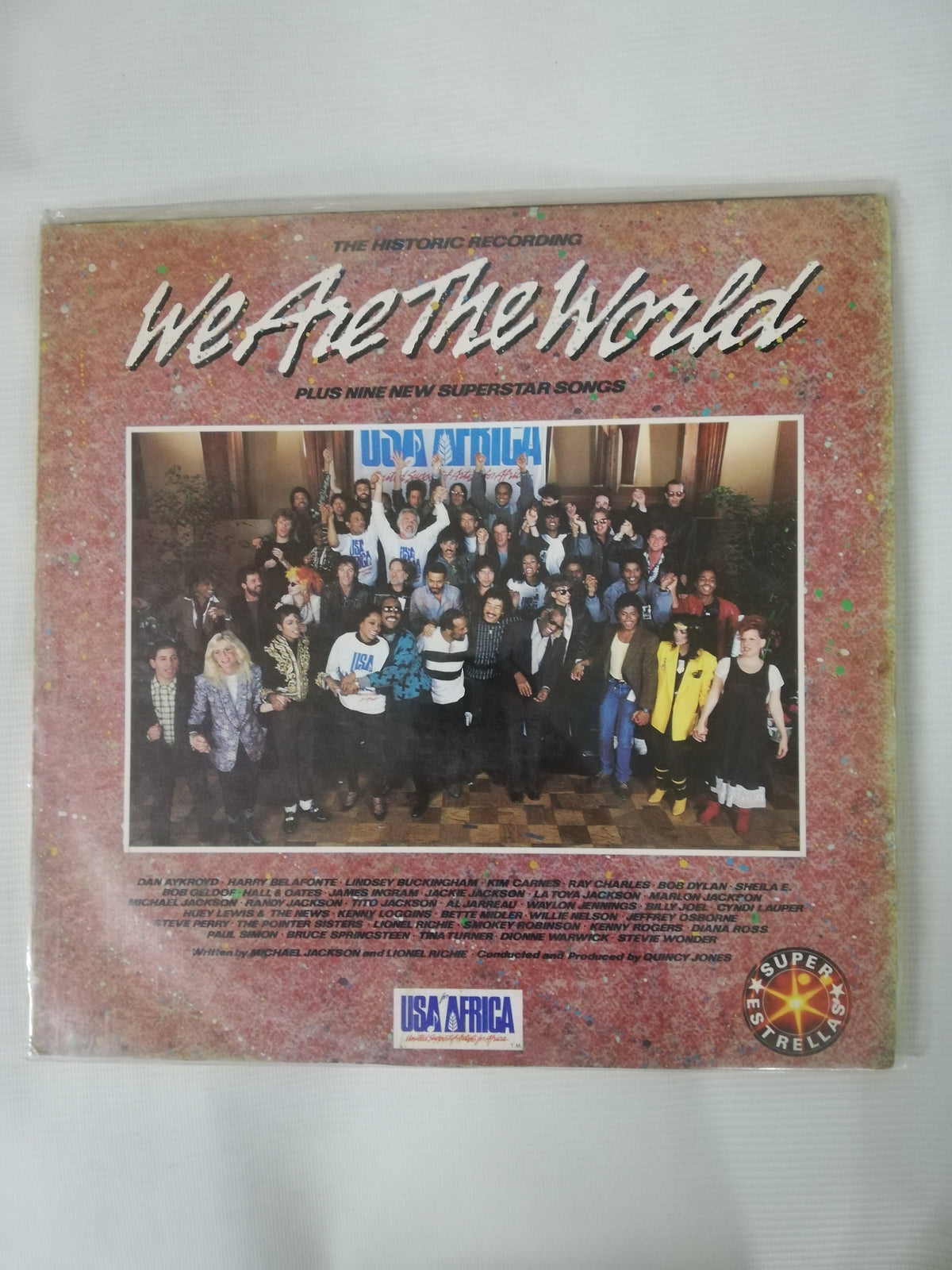 LP USA FOR AFRICA - WE ARE THE WORLD