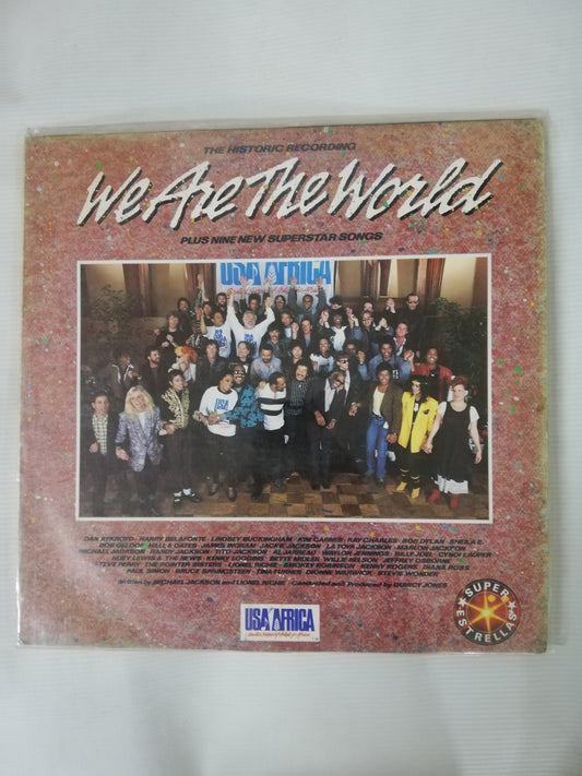 LP USA FOR AFRICA - WE ARE THE WORLD