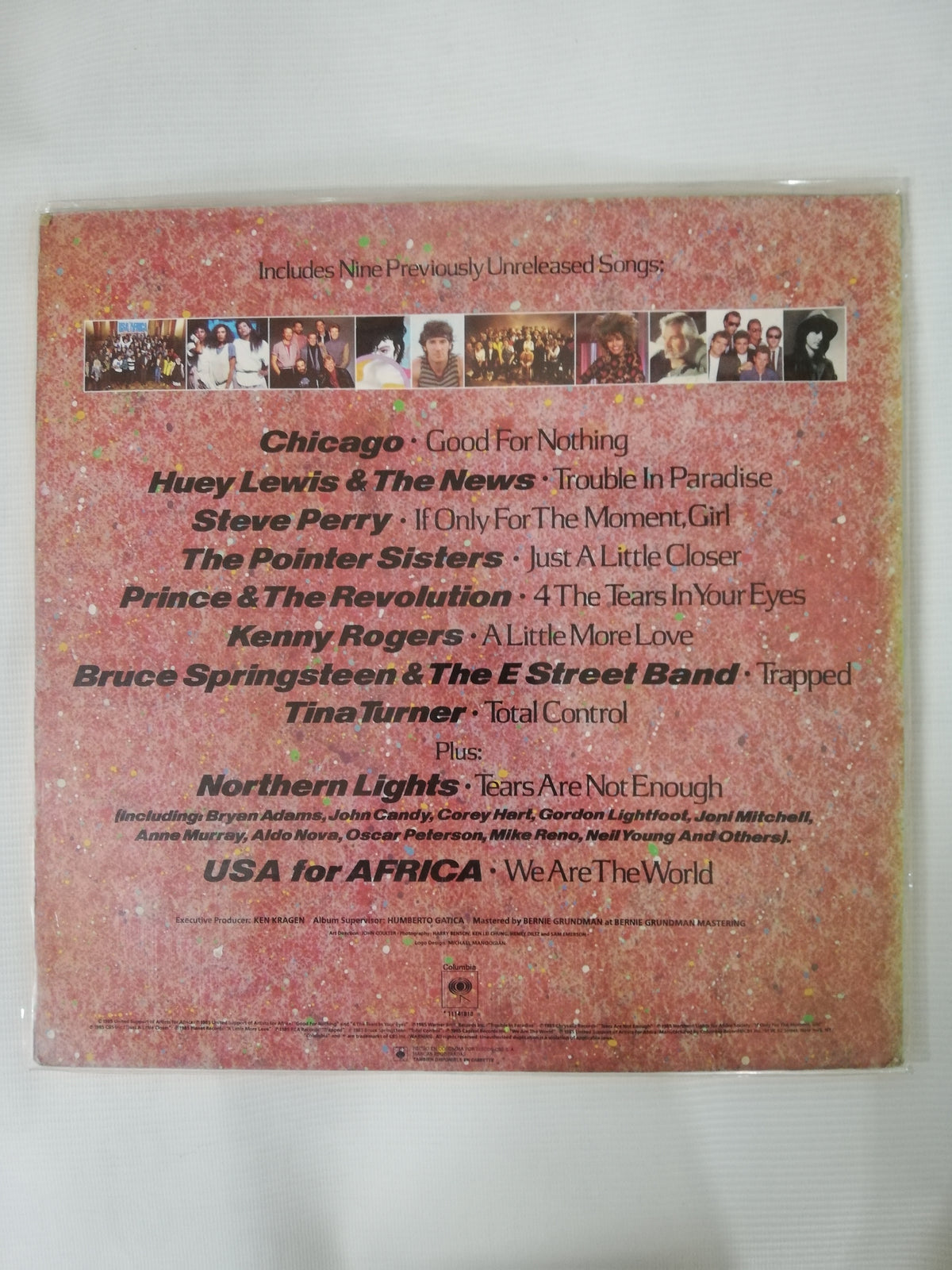 LP USA FOR AFRICA - WE ARE THE WORLD