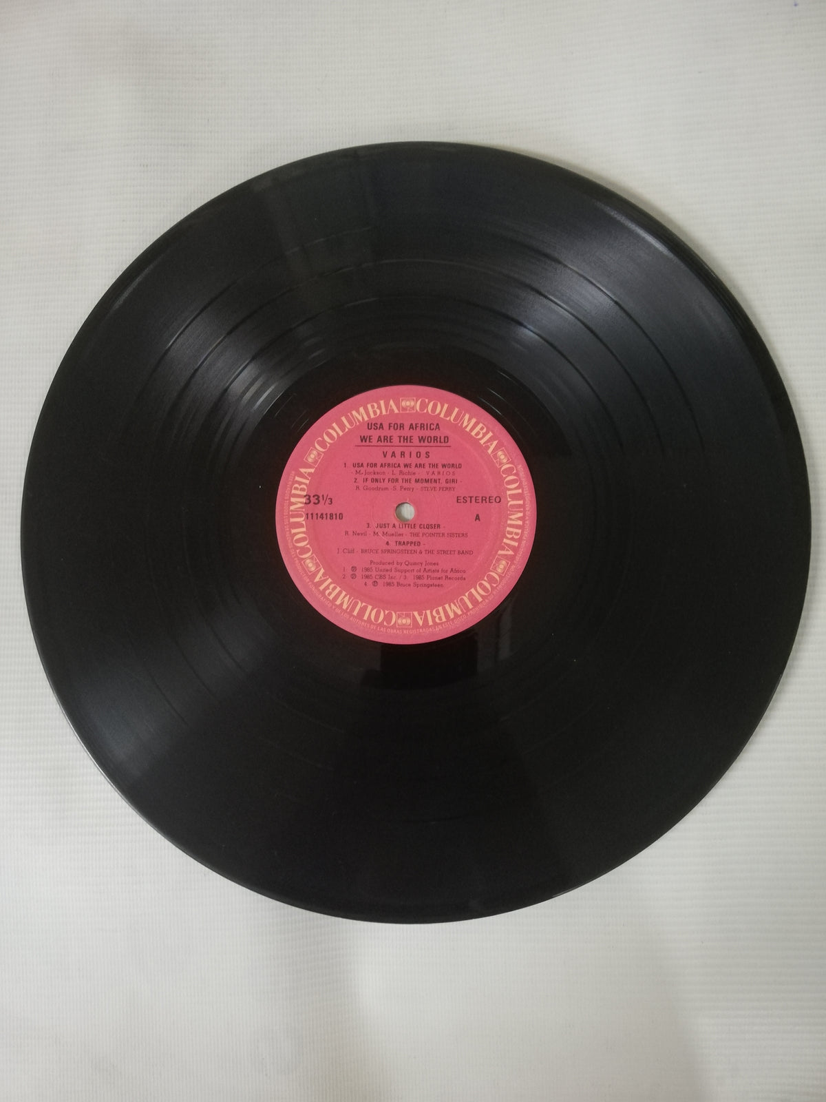 LP USA FOR AFRICA - WE ARE THE WORLD