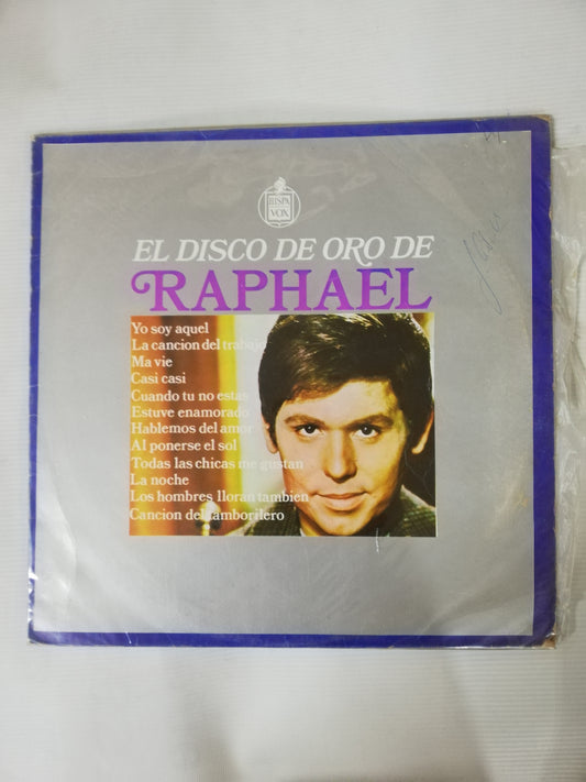 LP RAPHAEL - EL DISCO DE ORO
