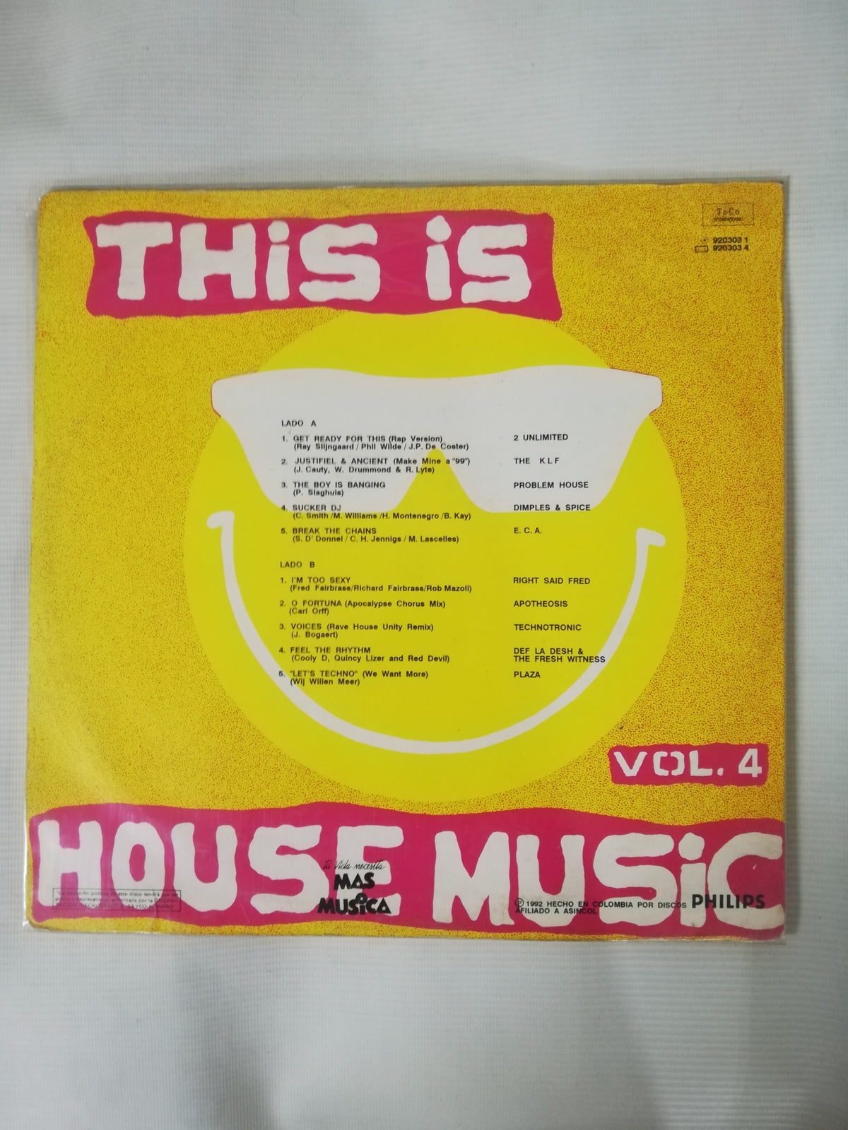 LP THIS IS MUSIC HOUSE - THIS IS MUSIC HOUSE VOL. 4