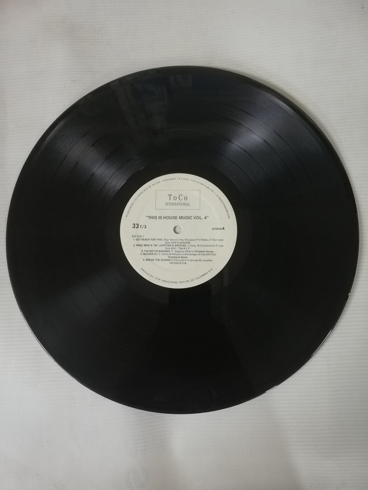 LP THIS IS MUSIC HOUSE - THIS IS MUSIC HOUSE VOL. 4
