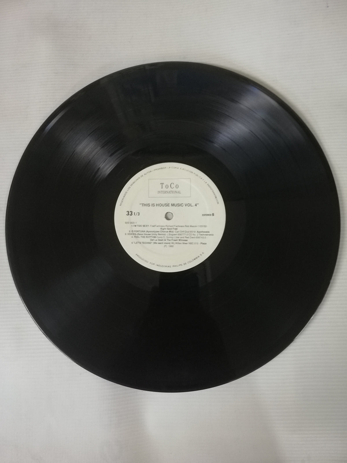 LP THIS IS MUSIC HOUSE - THIS IS MUSIC HOUSE VOL. 4