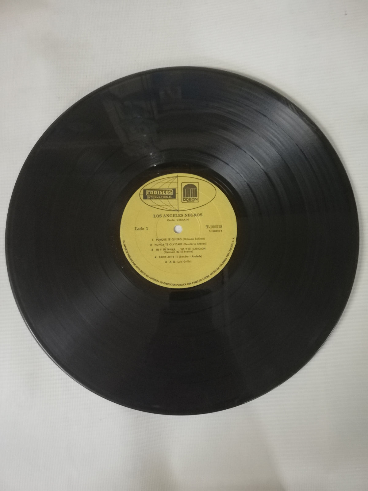 LP LOS ANGELES NEGROS - DEBUT!