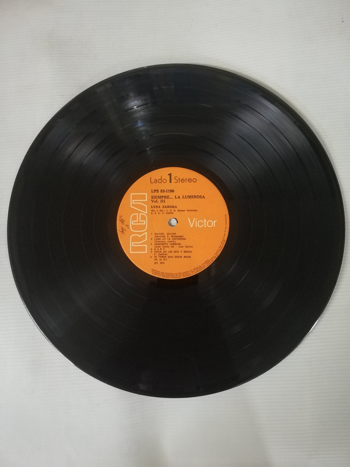 LP LYDA ZAMORA - SIEMPRE...LUMINOSA VOL. III