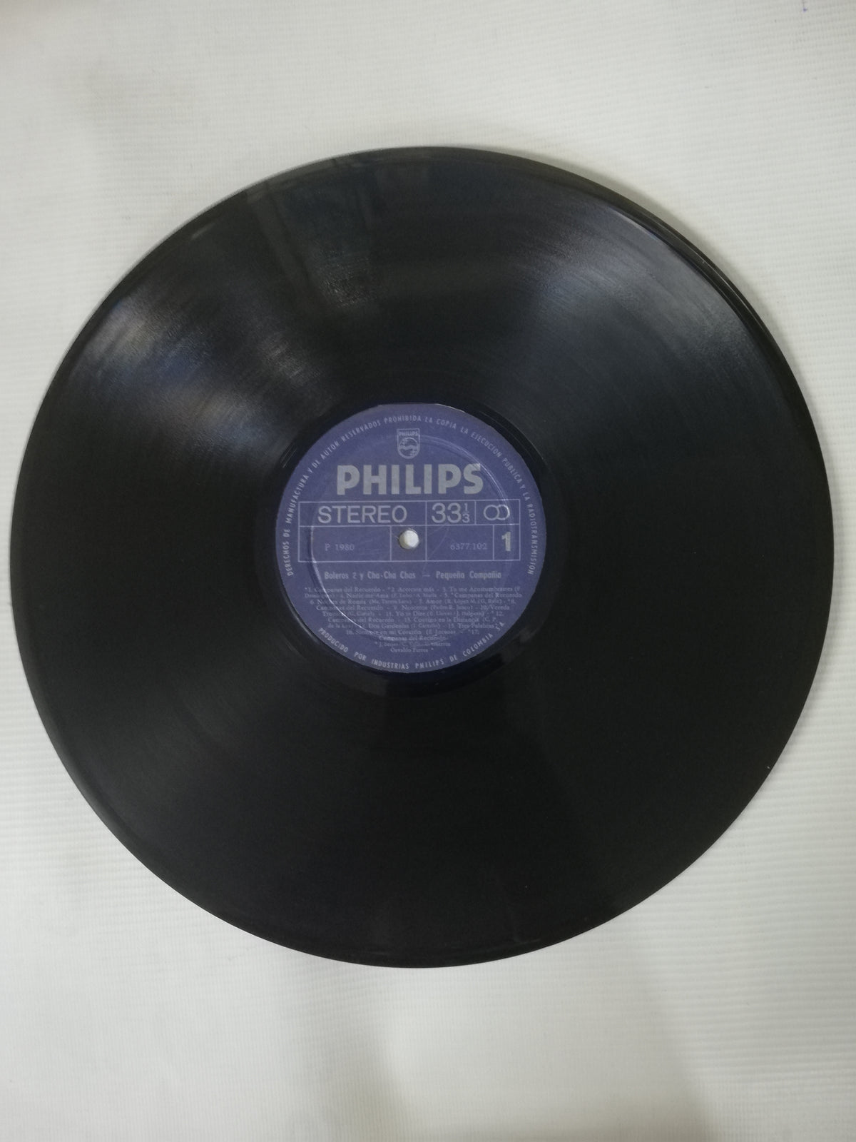 LP PEQUEÑA COMPAÑIA - BOLERO 2 Y CHA CHA CHAS