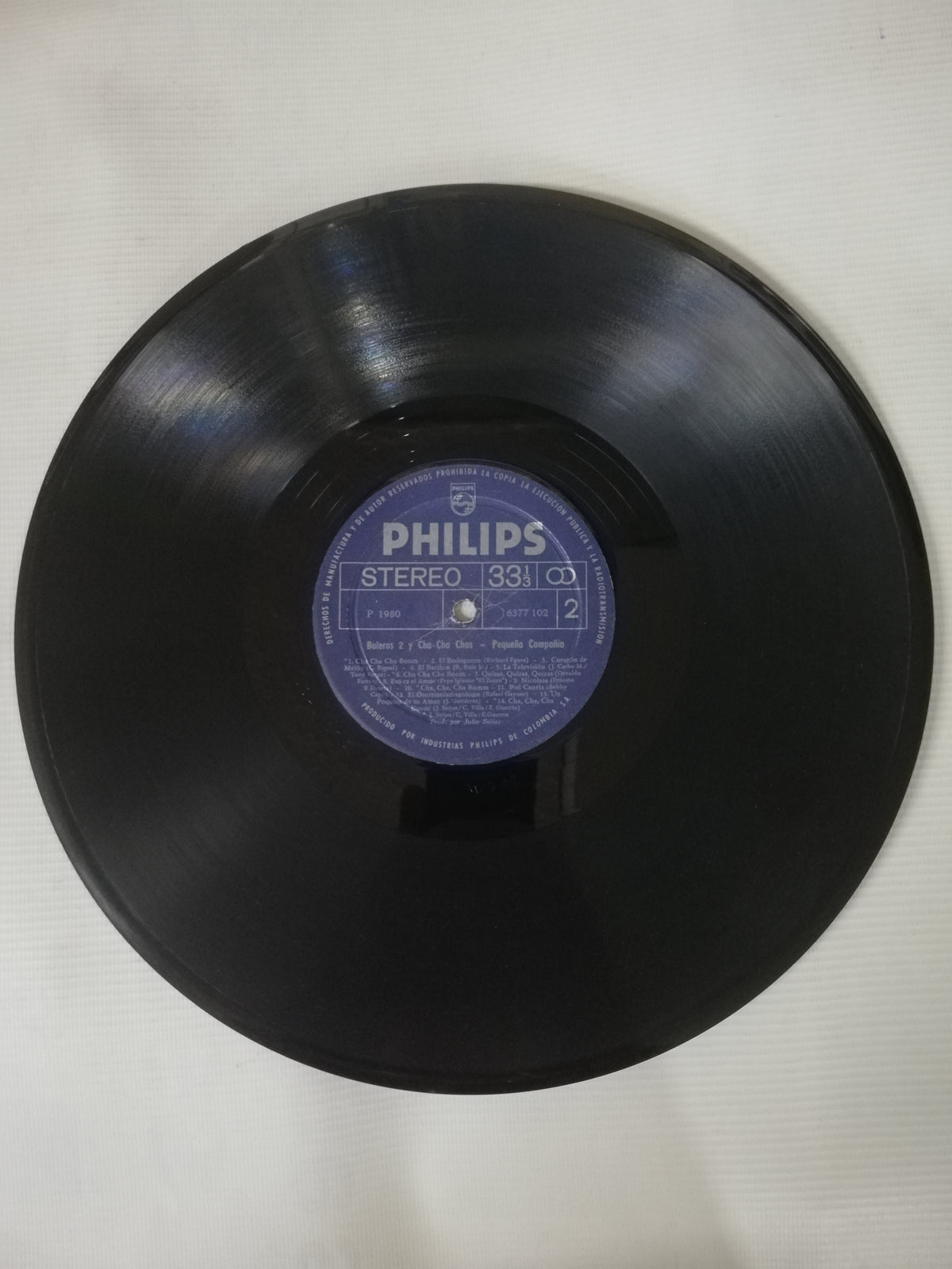 LP PEQUEÑA COMPAÑIA - BOLERO 2 Y CHA CHA CHAS