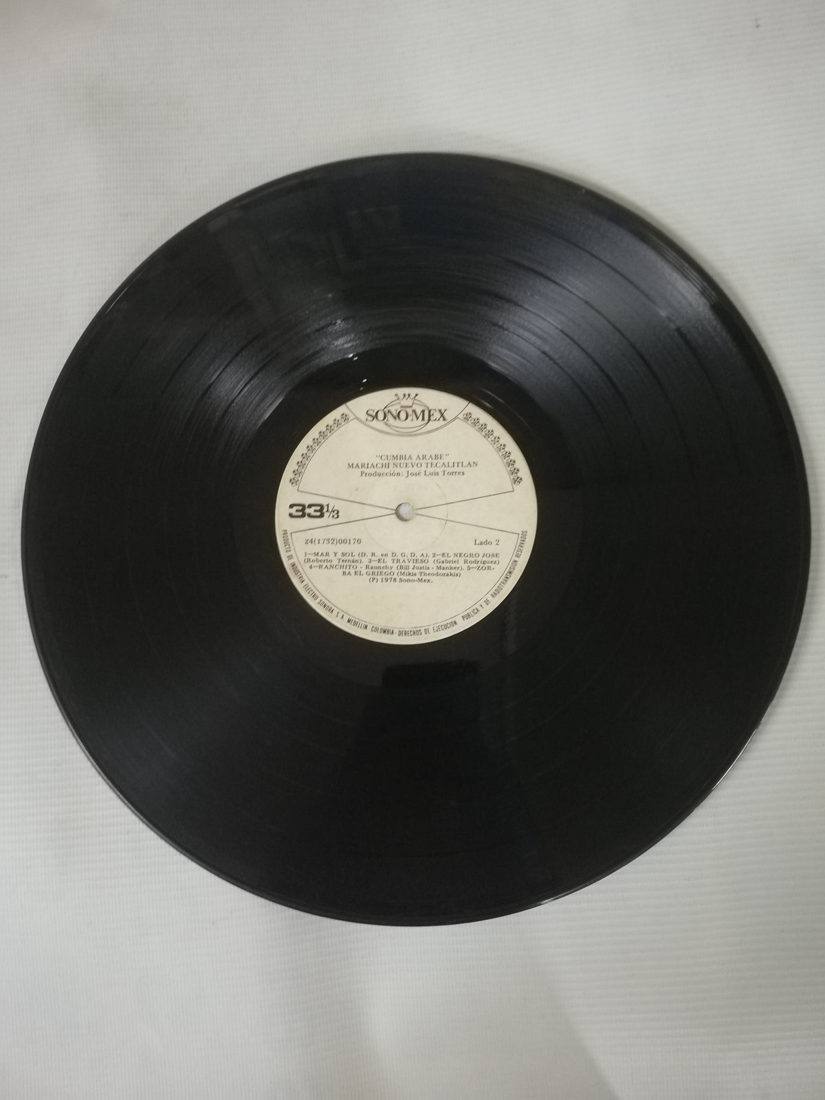 LP MARIACHI NUEVO TECALITLAN - CUMBIA ARABE
