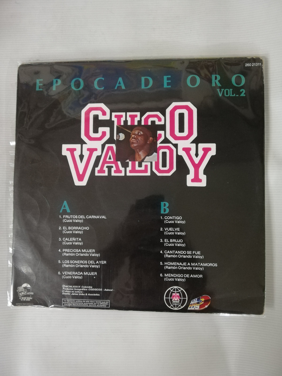 LP CUCO VALOY - EPOCA DE ORO VOL. 2
