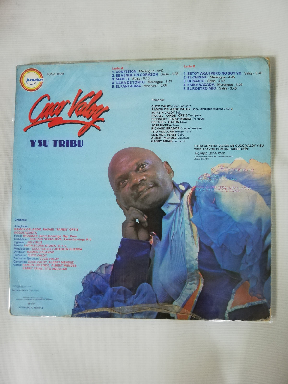 LP CUCO VALOY - CUCO VALOY Y SU TRIBU