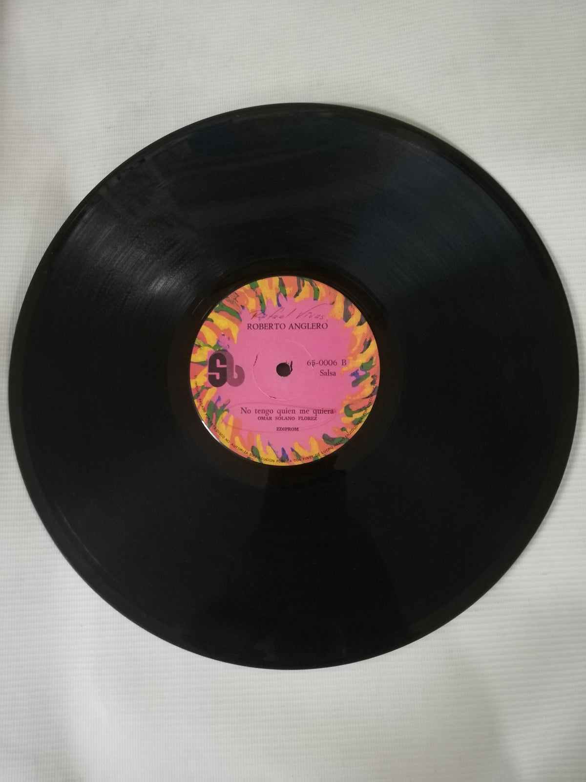 LP ROBERTO ANGLERO - AL APRETON / NO TENGO QUIEN ME QUIERA