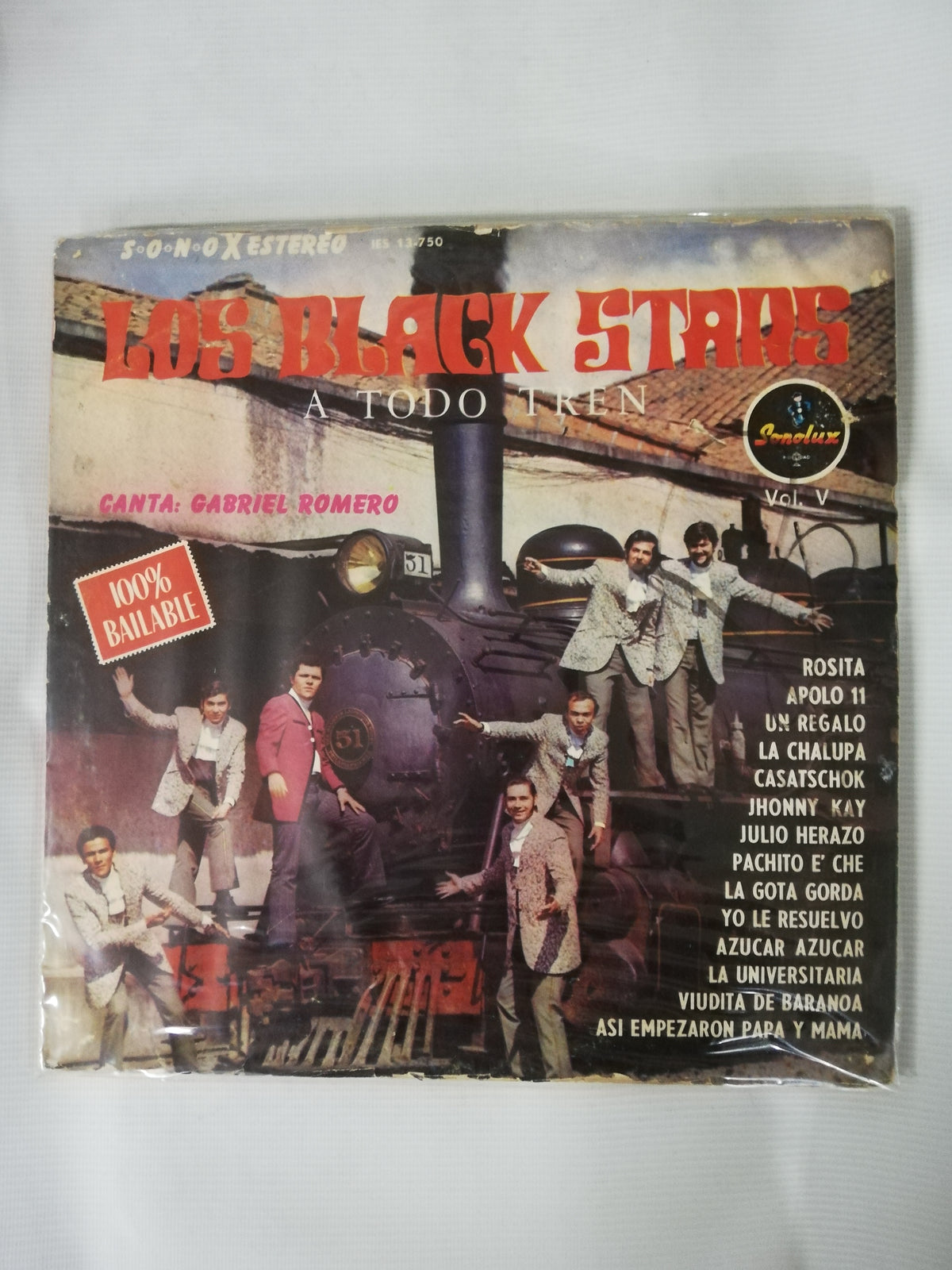 LP LOS BLACK STARS - A TODO TREN