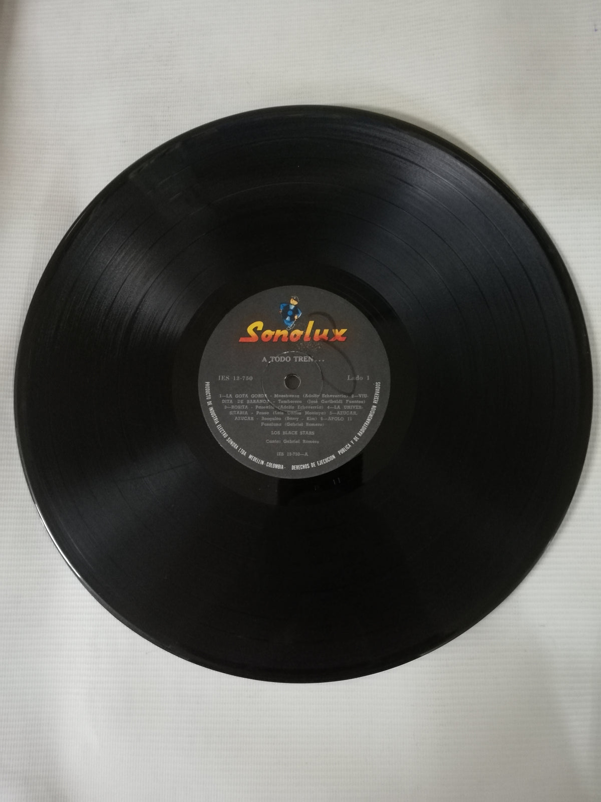 LP LOS BLACK STARS - A TODO TREN
