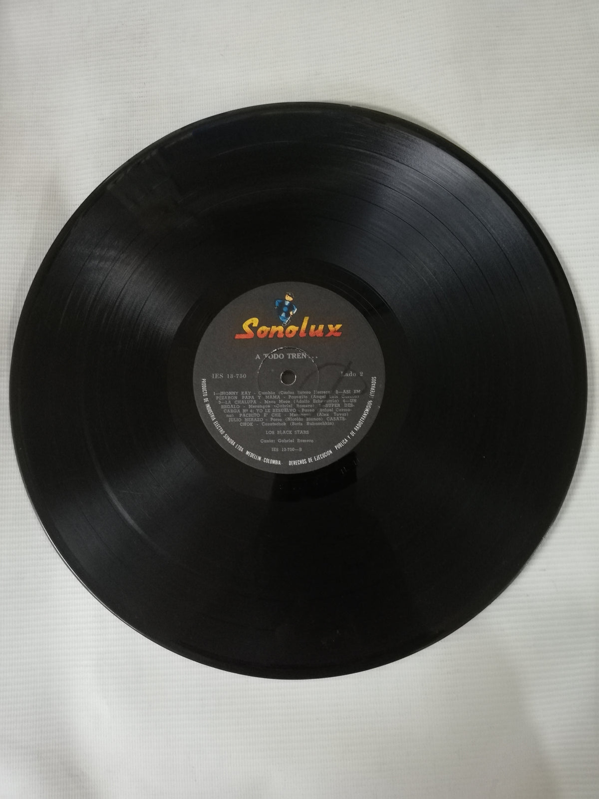 LP LOS BLACK STARS - A TODO TREN