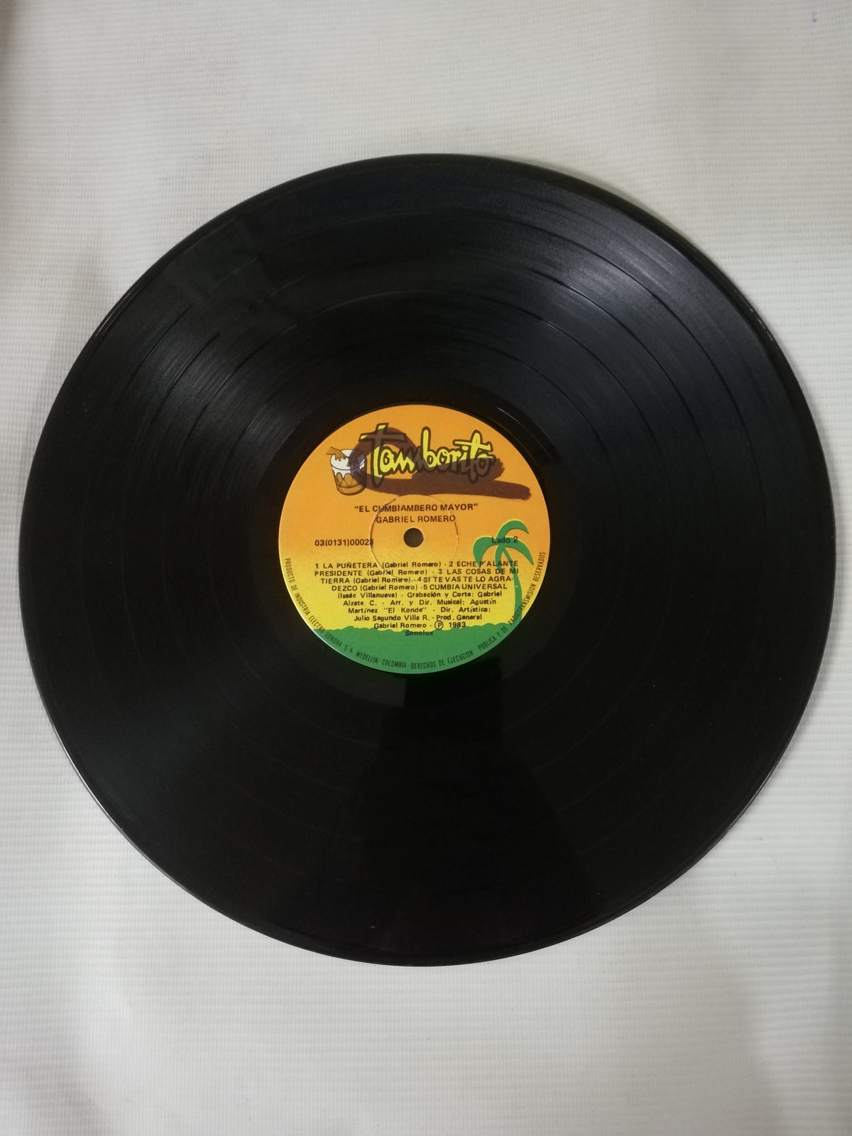 LP GABRIEL ROMERO - EL CUMBIAMBERO MAYOR