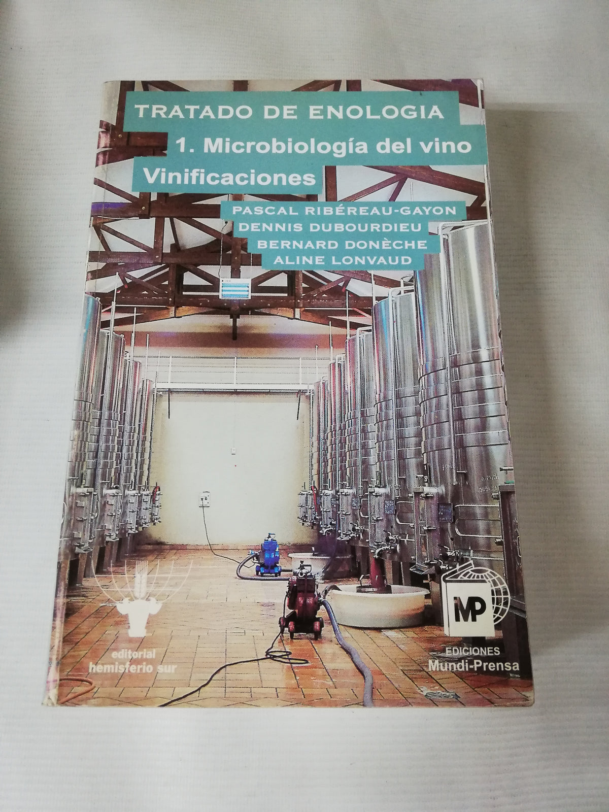 TRATANDO DE ENOLOGIA 1 . - 2 TOMO :  MICROBIOLOGIA DEL VINE VINIFICACIONES  - TOMO 2 QUIMICA DE VINO - ESTABILIZACION Y TRATAMIENTOS