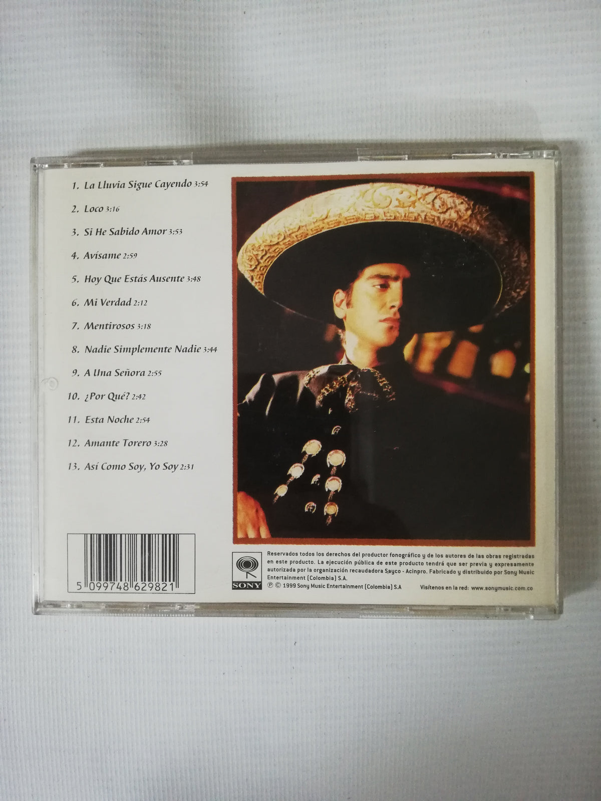 CD ALEJANDRO FERNANDEZ - MI VERDAD