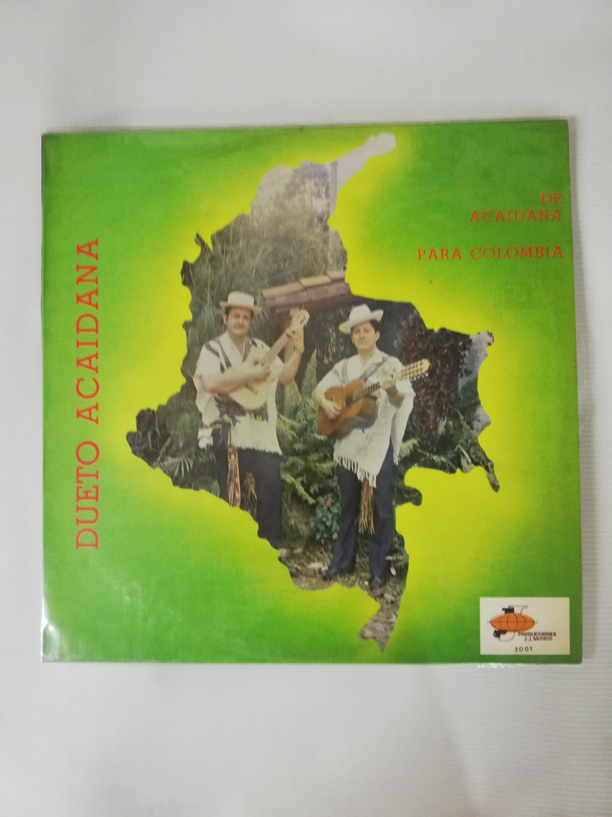 LP DUETO ACAIDANA - DE ACAIDANA PARA COLOMBIA
