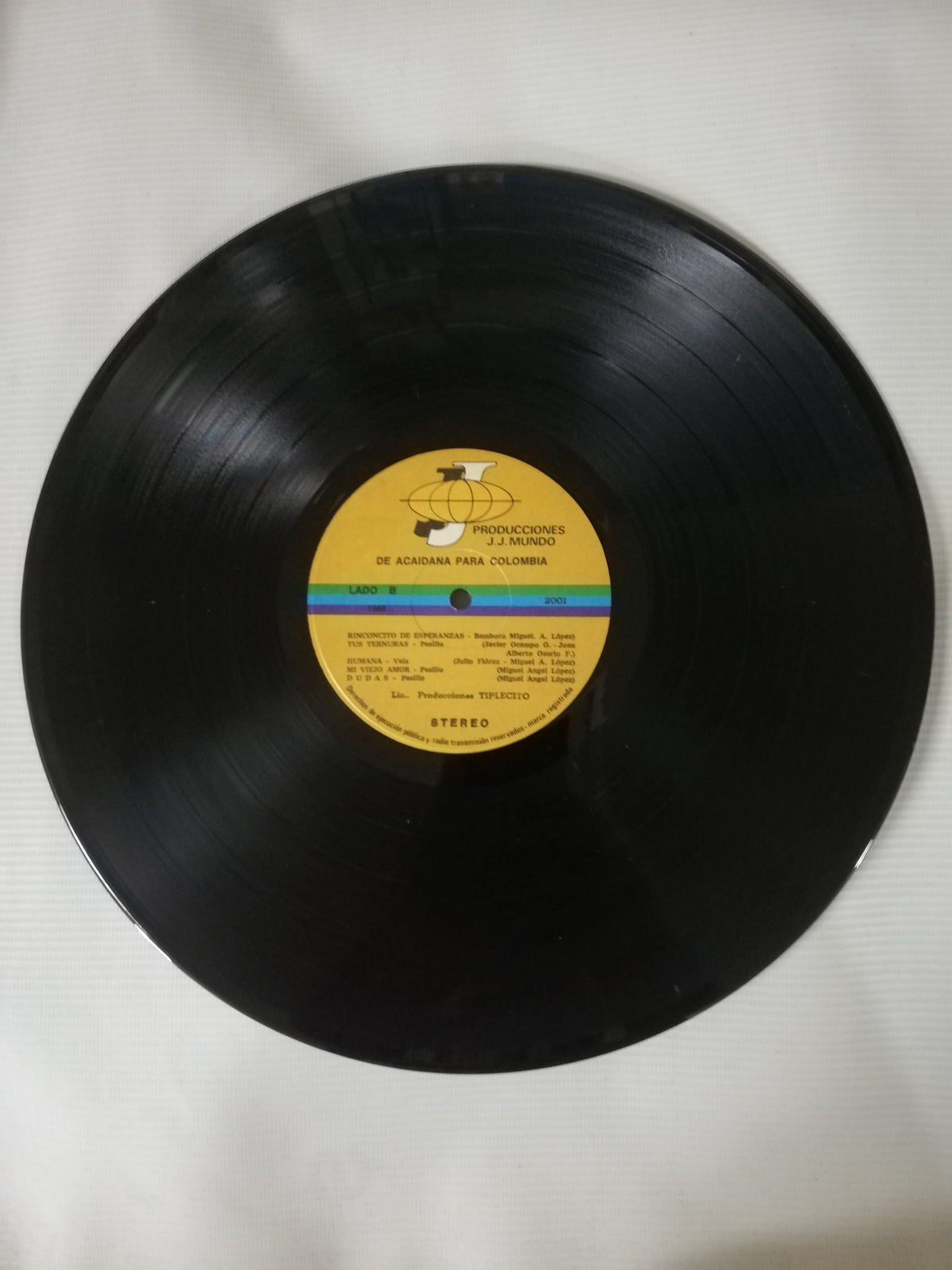 LP DUETO ACAIDANA - DE ACAIDANA PARA COLOMBIA