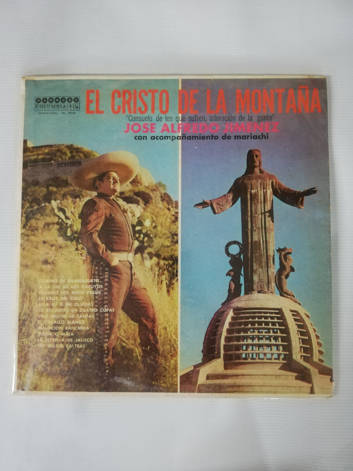 LP JOSÉ ALFREDO JIMENEZ - EL CRISTO DE LA MONTAÑA