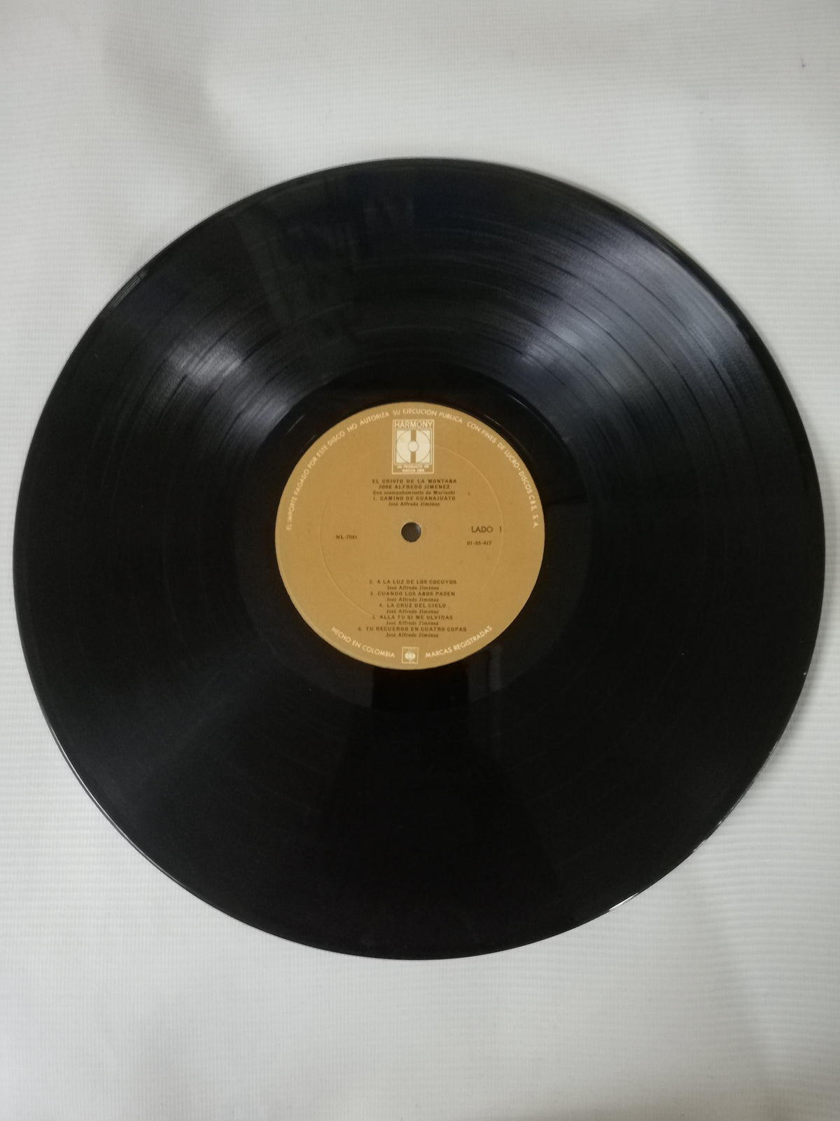 LP JOSÉ ALFREDO JIMENEZ - EL CRISTO DE LA MONTAÑA