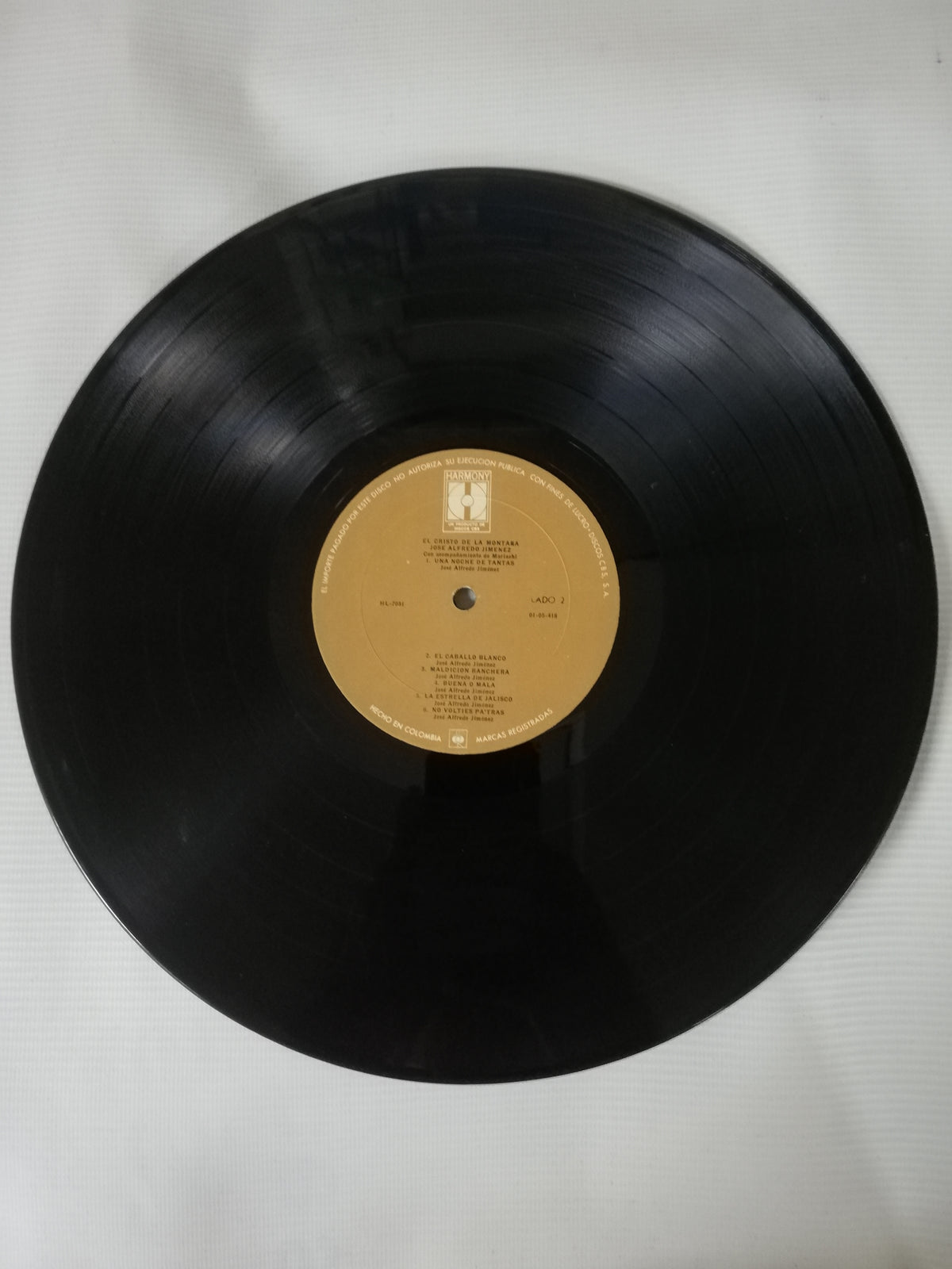 LP JOSÉ ALFREDO JIMENEZ - EL CRISTO DE LA MONTAÑA