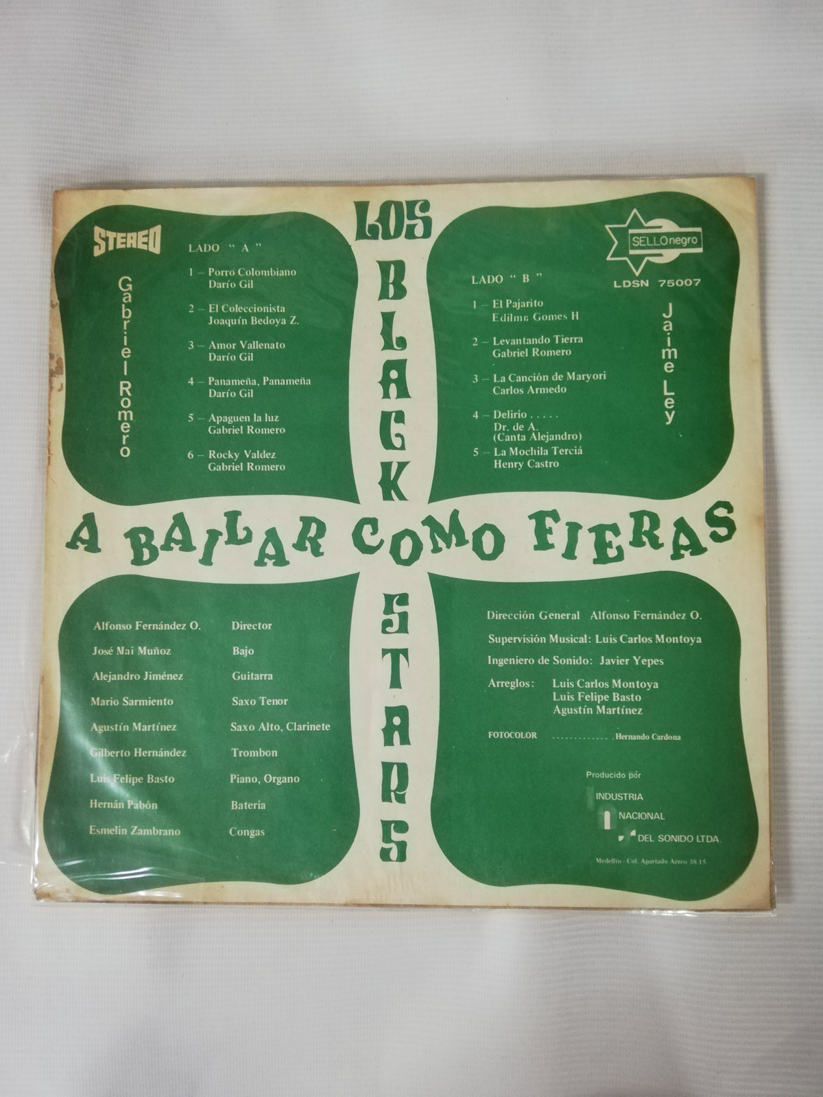 LP LOS BLACK STARS - A BAILAR COMO FIERAS