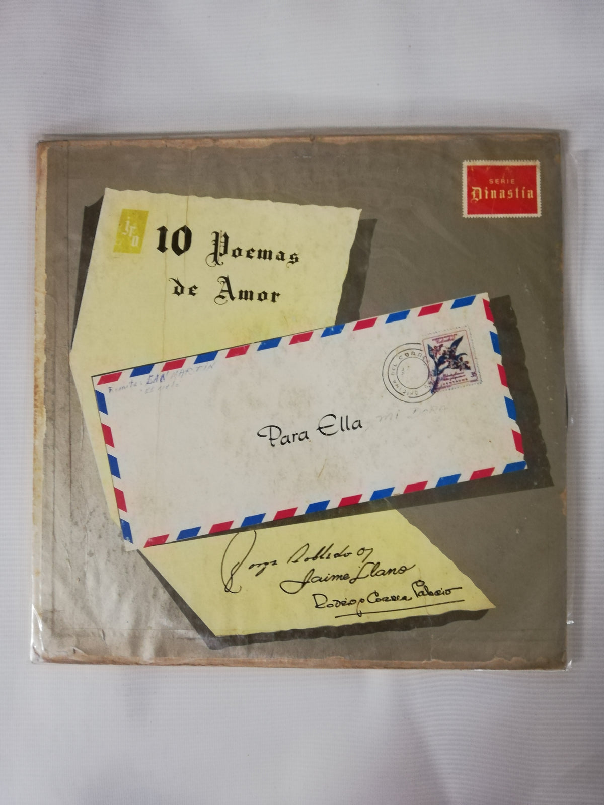 LP JORGE ROBLEDO ORTIZ CON RODRIGO CORREA Y JAIME LLANO GONZALEZ AL ORGANO - 10 POEMAS DE AMOR