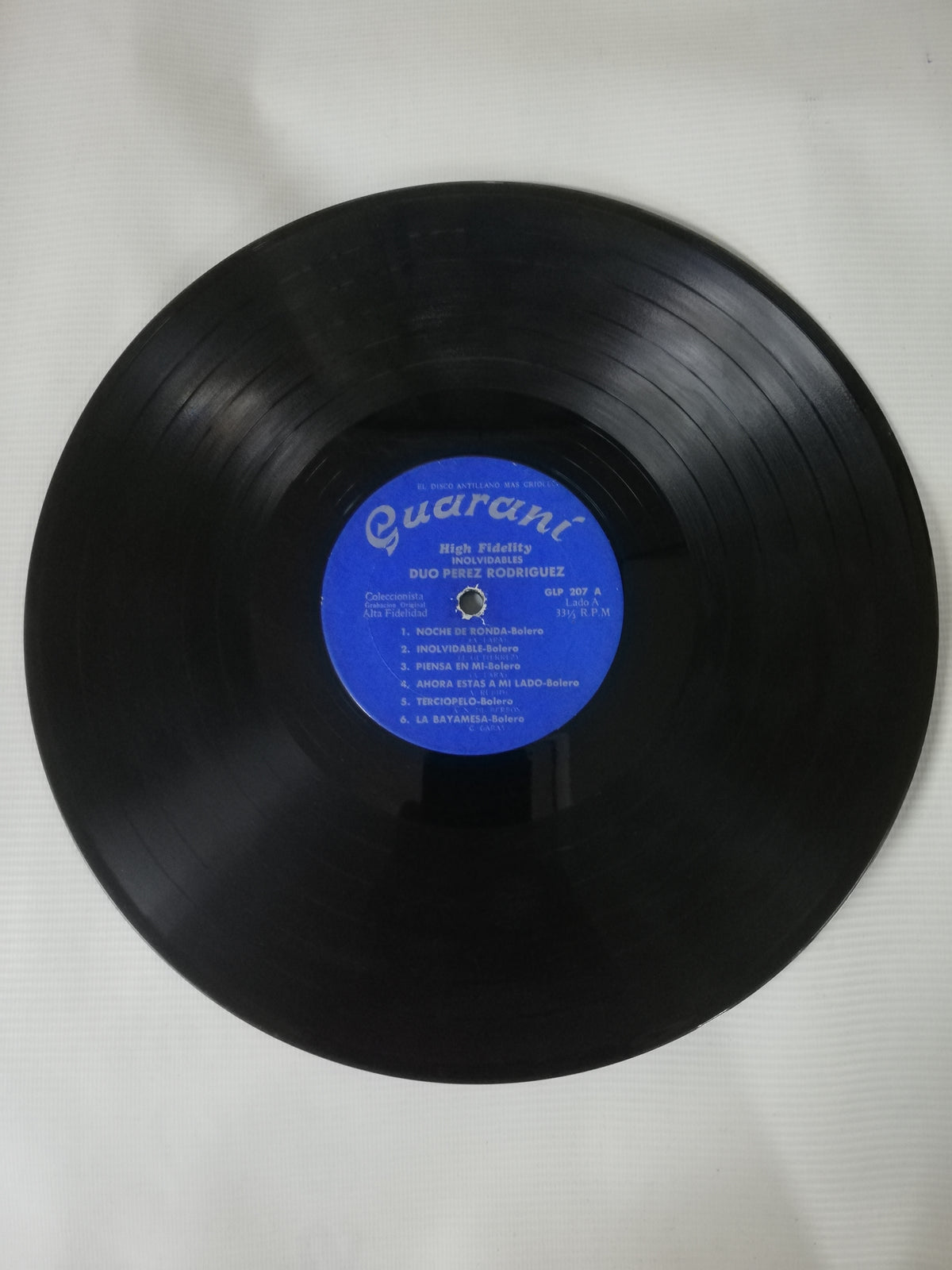 LP DUO PEREZ RODRIGUEZ - INOLVIDABLES DEL DUO PEREZ RODRIGUEZ