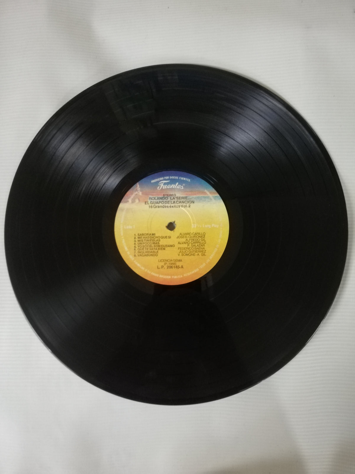 LP ROLANDO LA SERIE - 16 GRANDES EXITOS VOL. 2