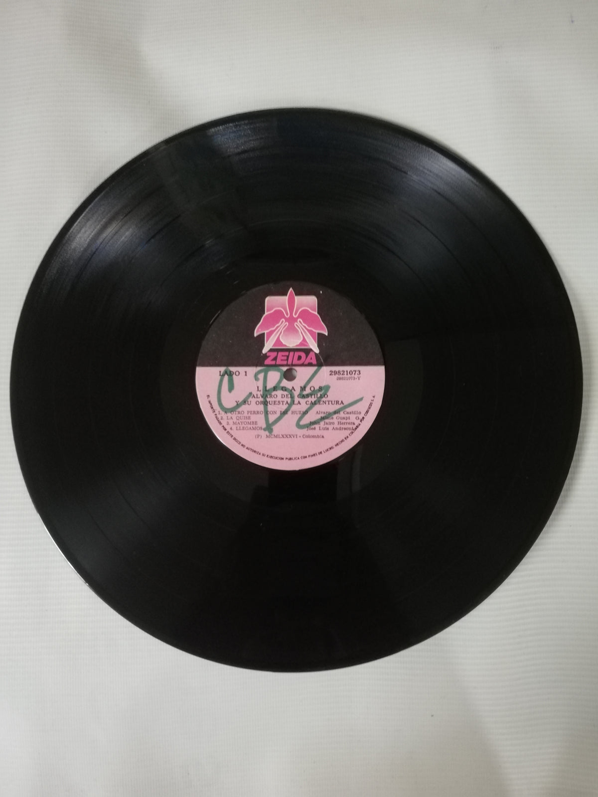 LP ALVARO DEL CASTILLO Y SU ORQUESTA CALENTURA - LLEGAMOS!