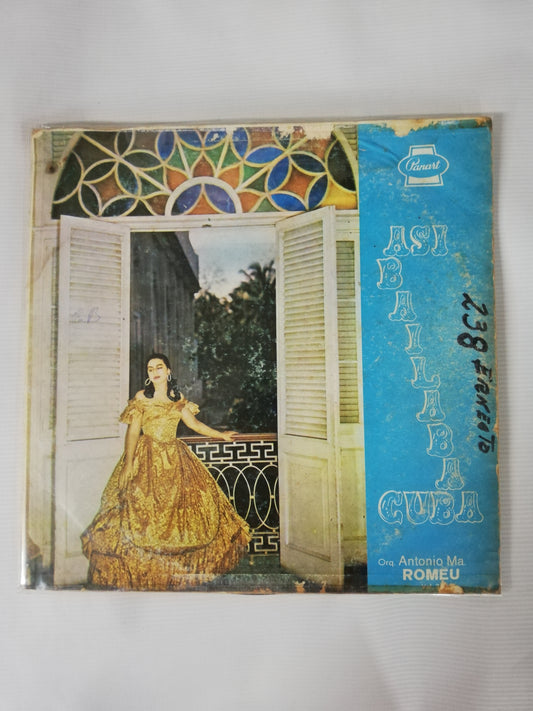 LP ORQUESTA ANTONIO MARIA ROMEU - ASI BAILABA CUBA VOL. 3