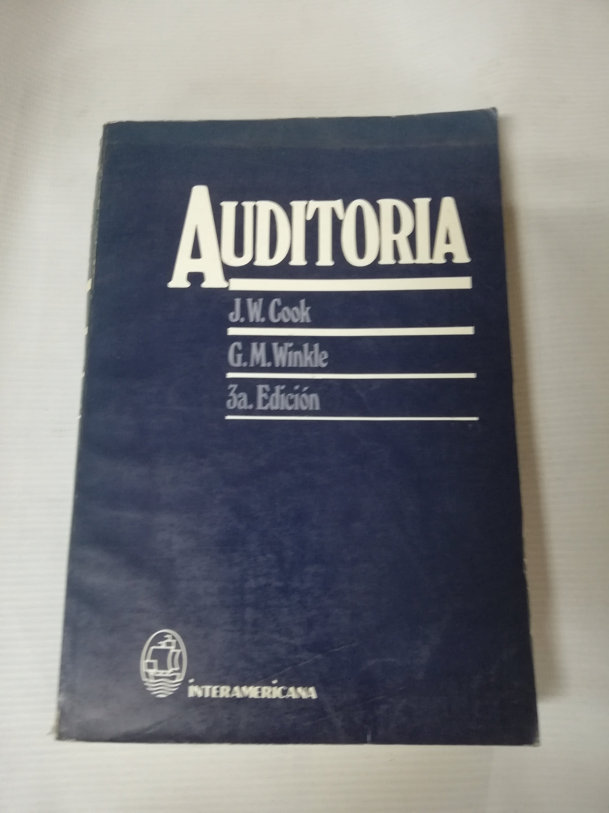 AUDITORIA - J.W. COOK/ G. M. WINKLE/ 3A. EDICION