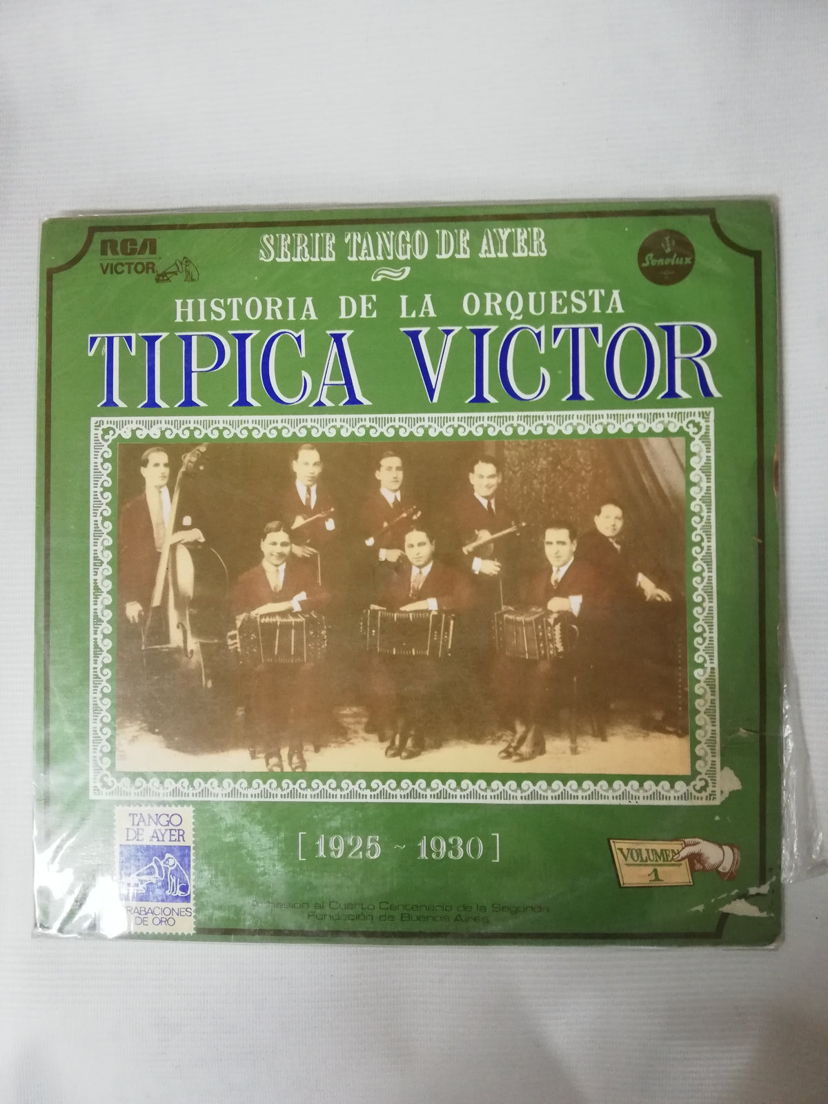 LP ORQUESTA TIPICA VICTOR - HISTORIA DE LA ORQUESTA TIPICA VICTOR 1925 - 1930