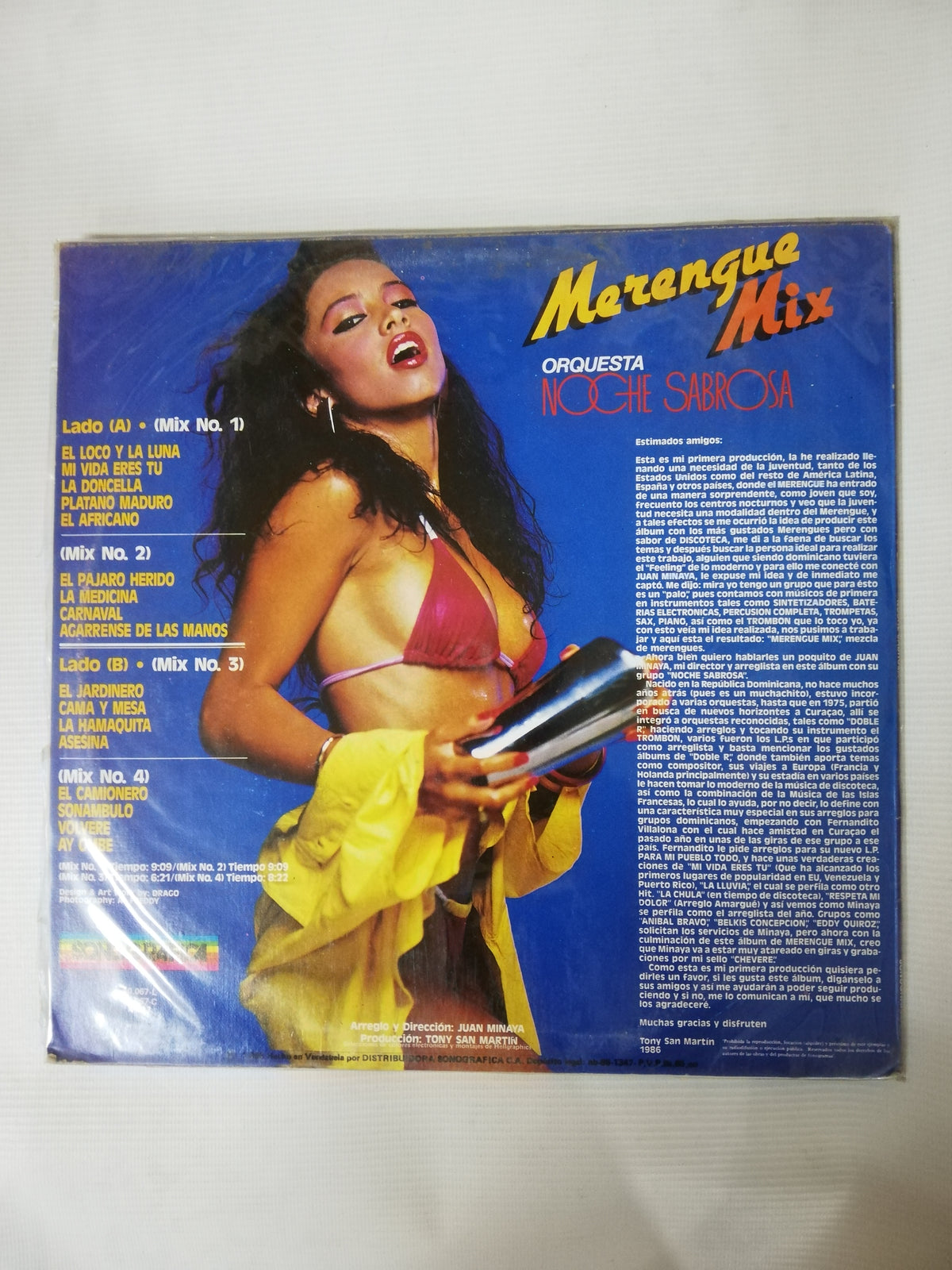 LP ORQUESTA NOCHE SABROSA - MERENGUE MIX