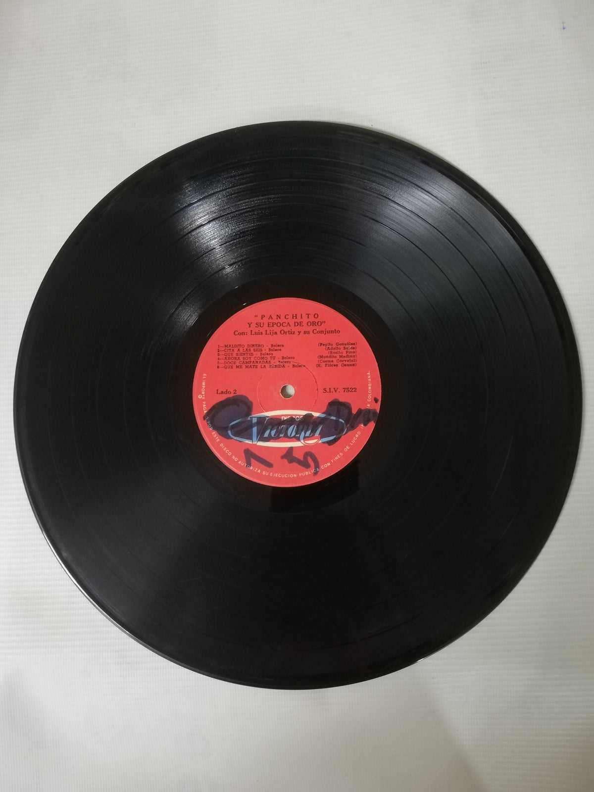 LP PANCHITO - PANCHITO Y SU EPOCA DE ORO