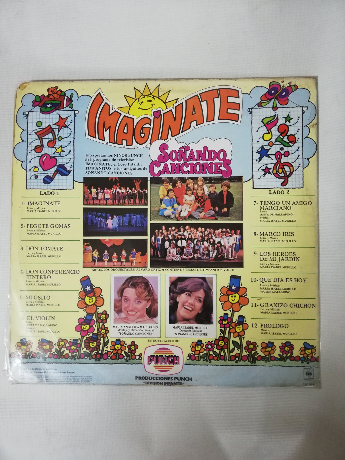 LP IMAGÍNATE - SOÑANDO CANCIONES