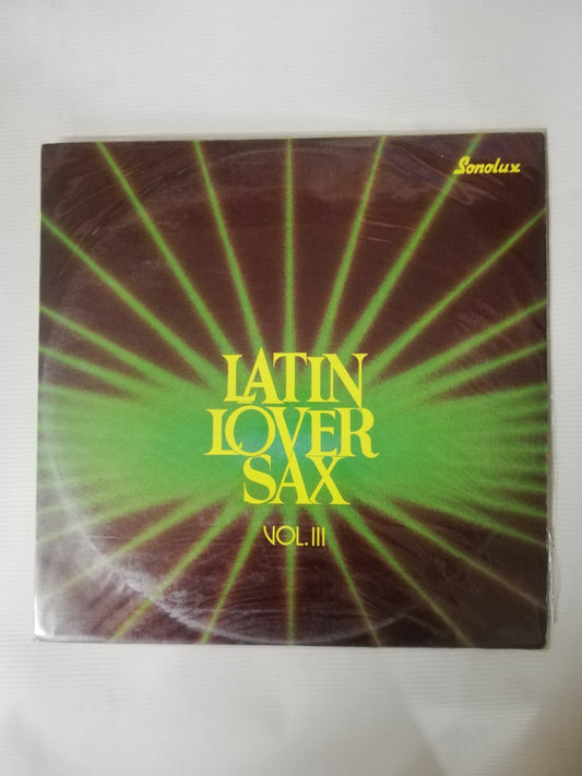 LP LATIN LOVER SAX - LATIN LOVER SAX VOL. 3