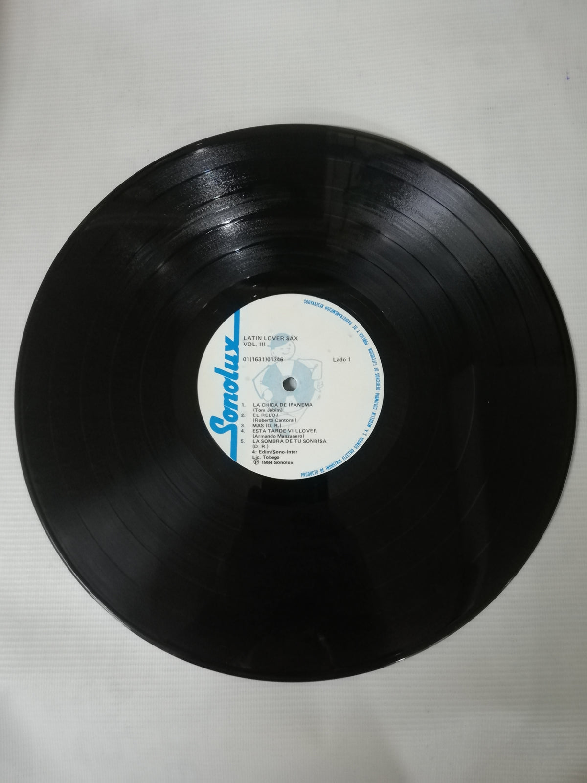 LP LATIN LOVER SAX - LATIN LOVER SAX VOL. 3
