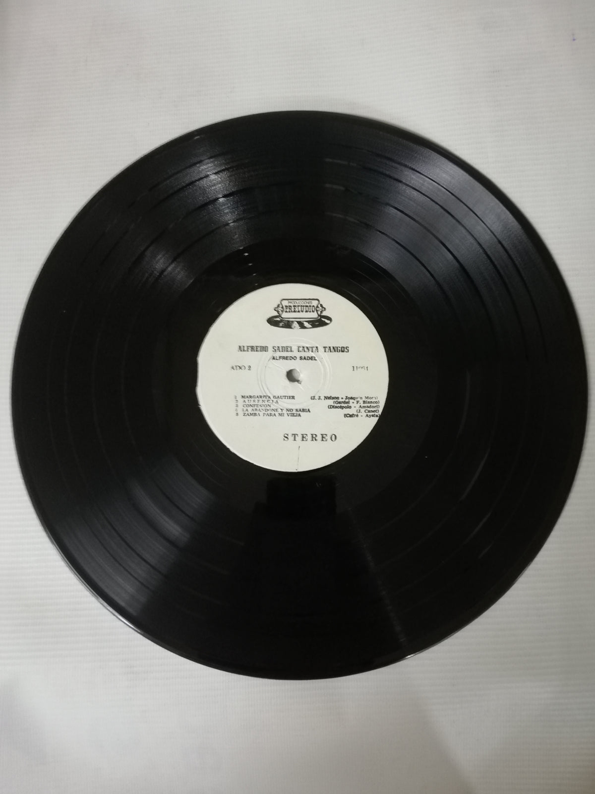 LP ALFREDO SADEL - ALFREDO SADEL CANTA TANGOS