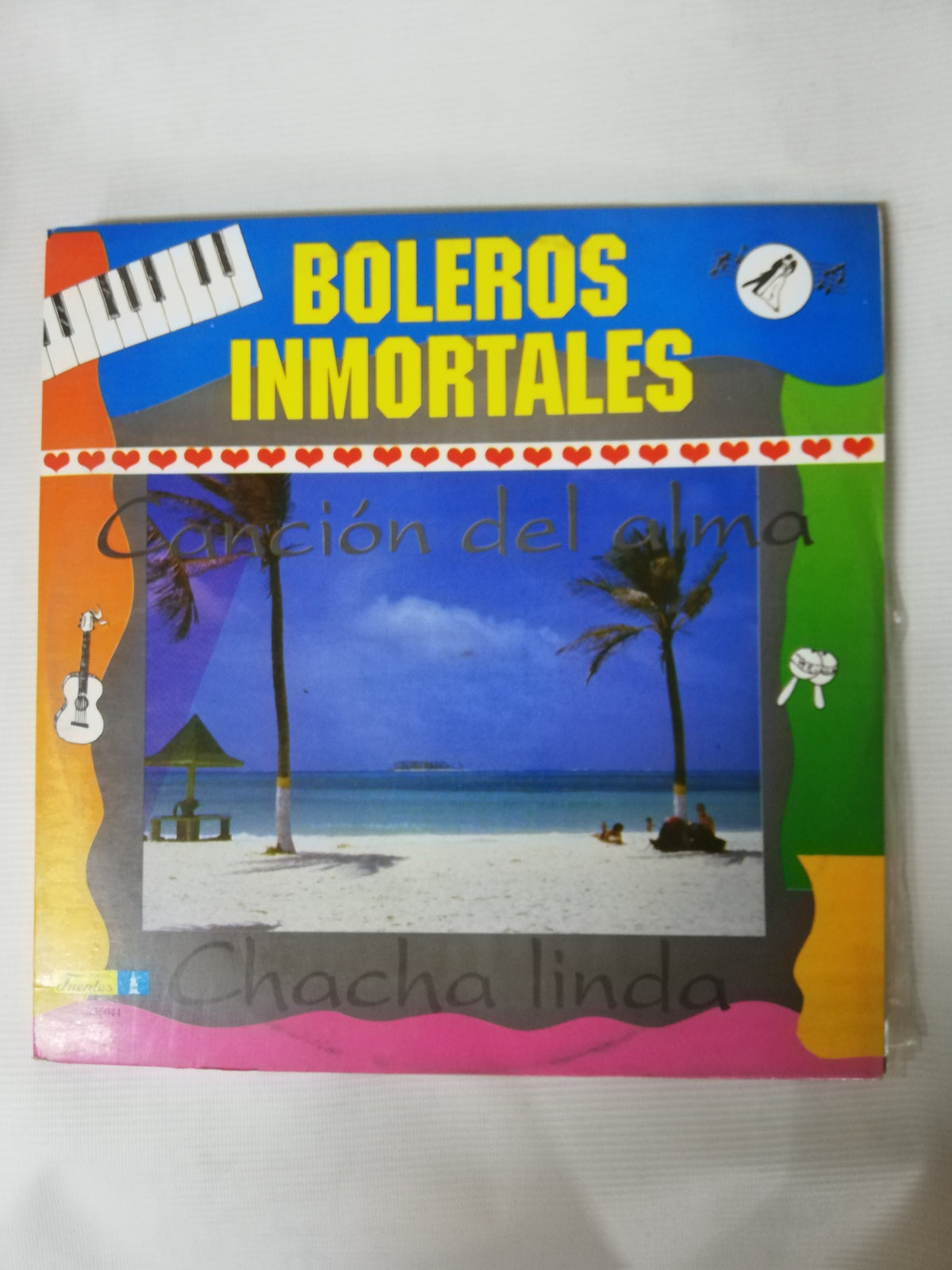 LP BOLEROS INMORTALES - VARIOS INTÉRPRETES - VINYL X 3