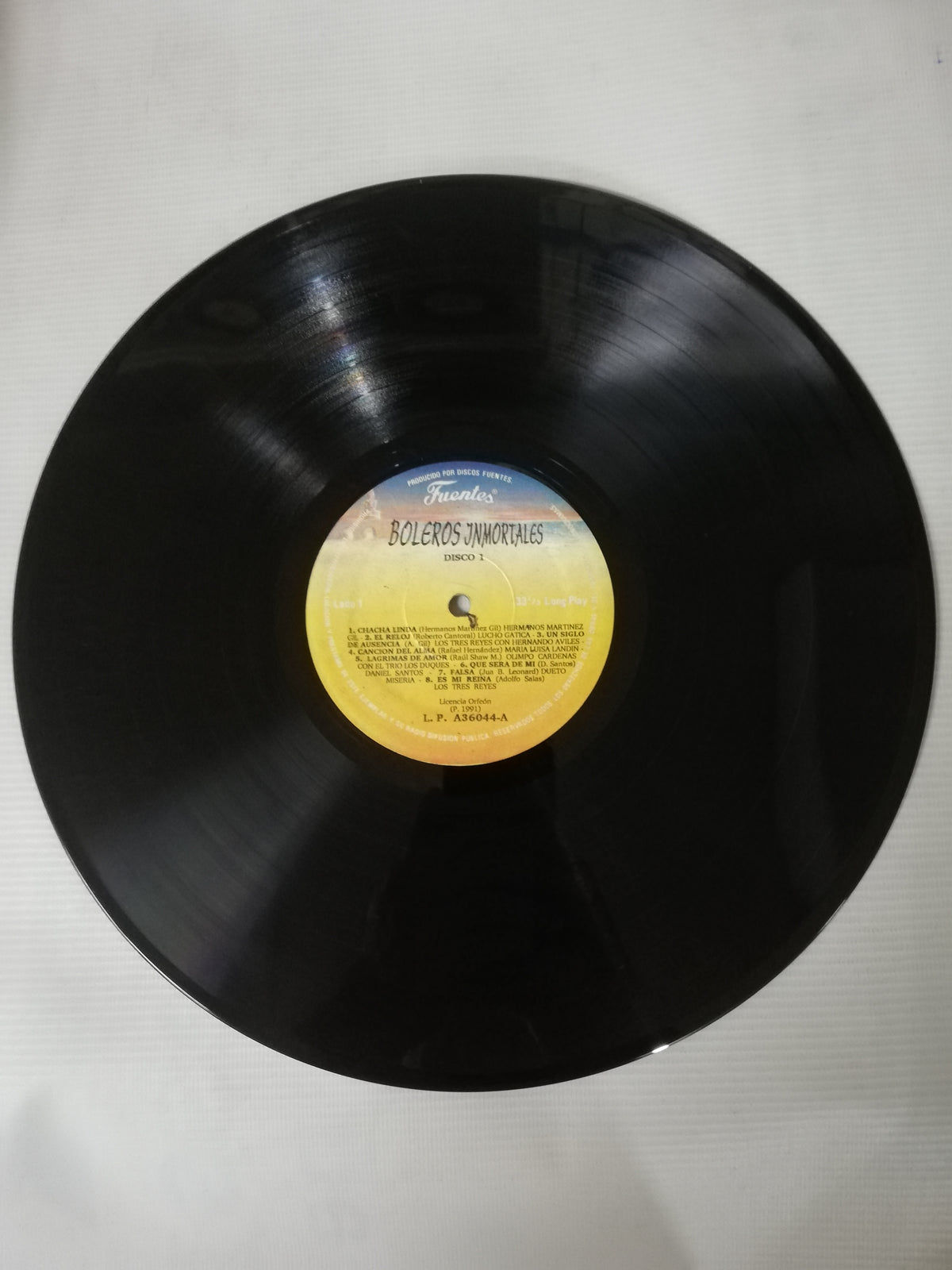 LP BOLEROS INMORTALES - VARIOS INTÉRPRETES - VINYL X 3