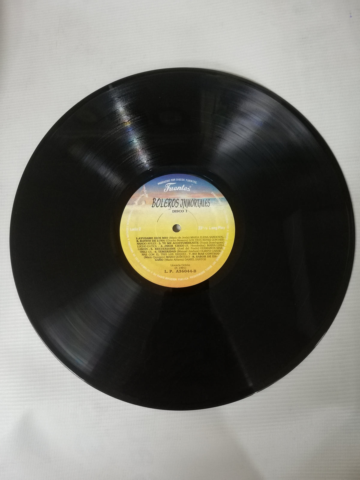 LP BOLEROS INMORTALES - VARIOS INTÉRPRETES - VINYL X 3