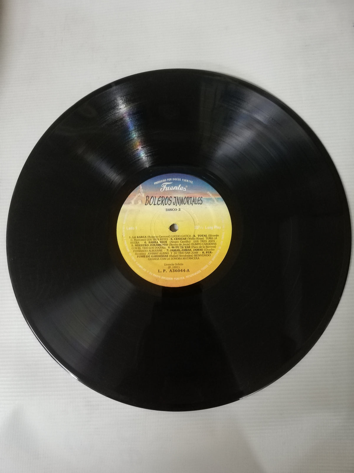 LP BOLEROS INMORTALES - VARIOS INTÉRPRETES - VINYL X 3