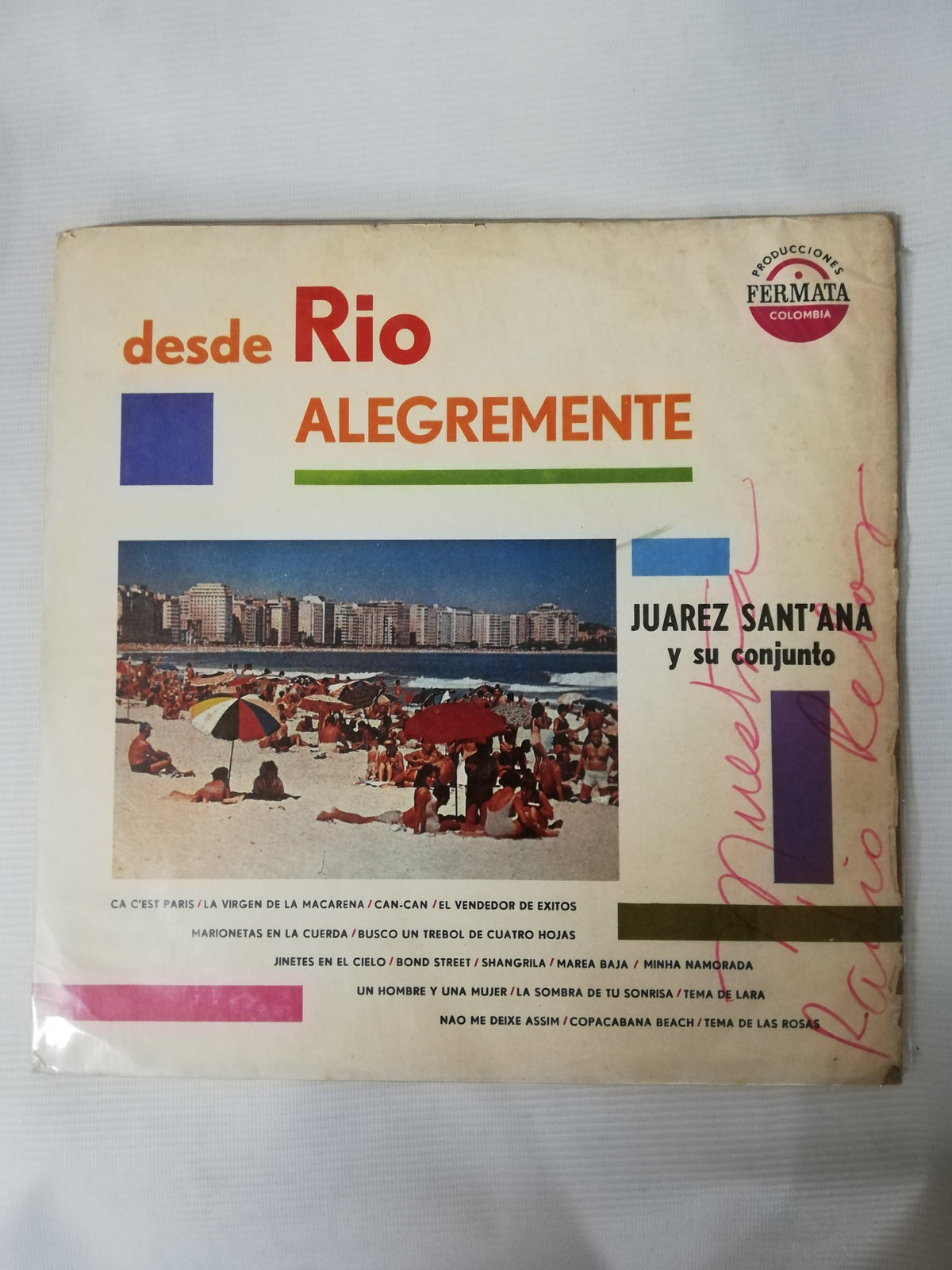 LP JUAREZ SANT´ ANA Y SU CONJUNTO - DESDE RIO ALEGREMENTE